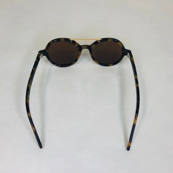 Vivien Tortoise Demi KOMONO Sunglasses round brown gold - Picture 8 of 10